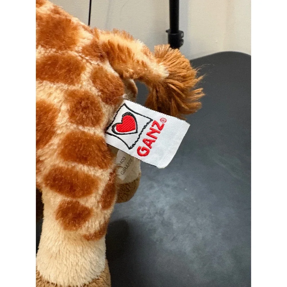 Ganz Webkinz Giraffe Plush Stuffed Animal Brown Spotted HM403 No Code